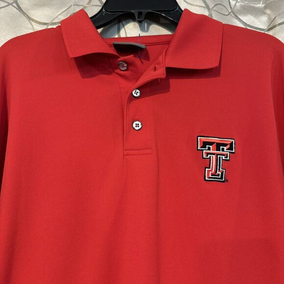 Texas Tech Red Raiders Men's L Polo Shirt  Official NCAA Fan Apparel Pro Player - Picture 2 of 7